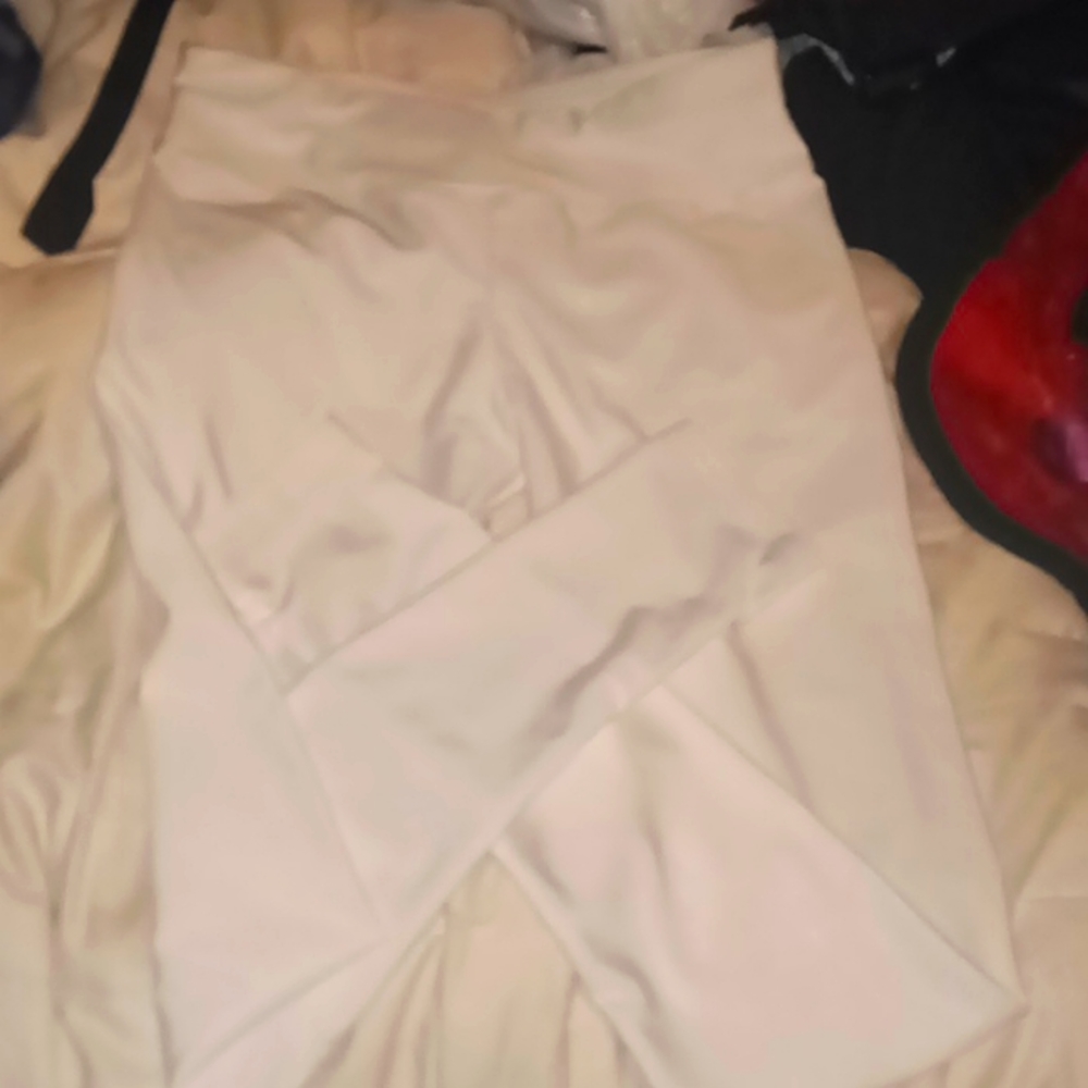 White leggings